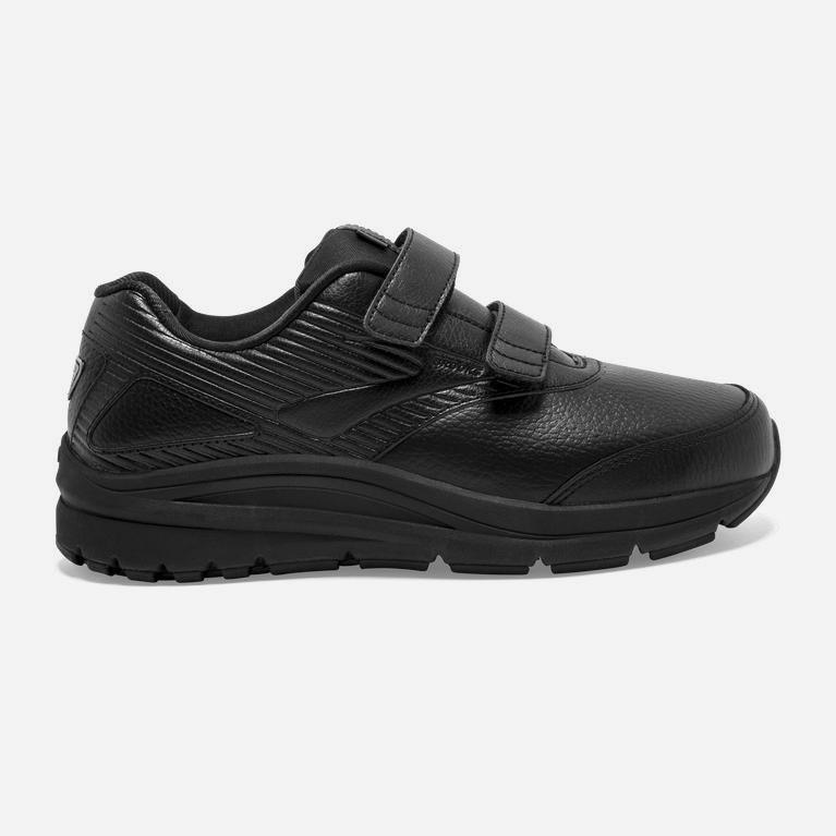 Brooks Addiction Walker V-Strap 2 Womens Walking Shoes - Black/Black - Philippines (327561GWL)